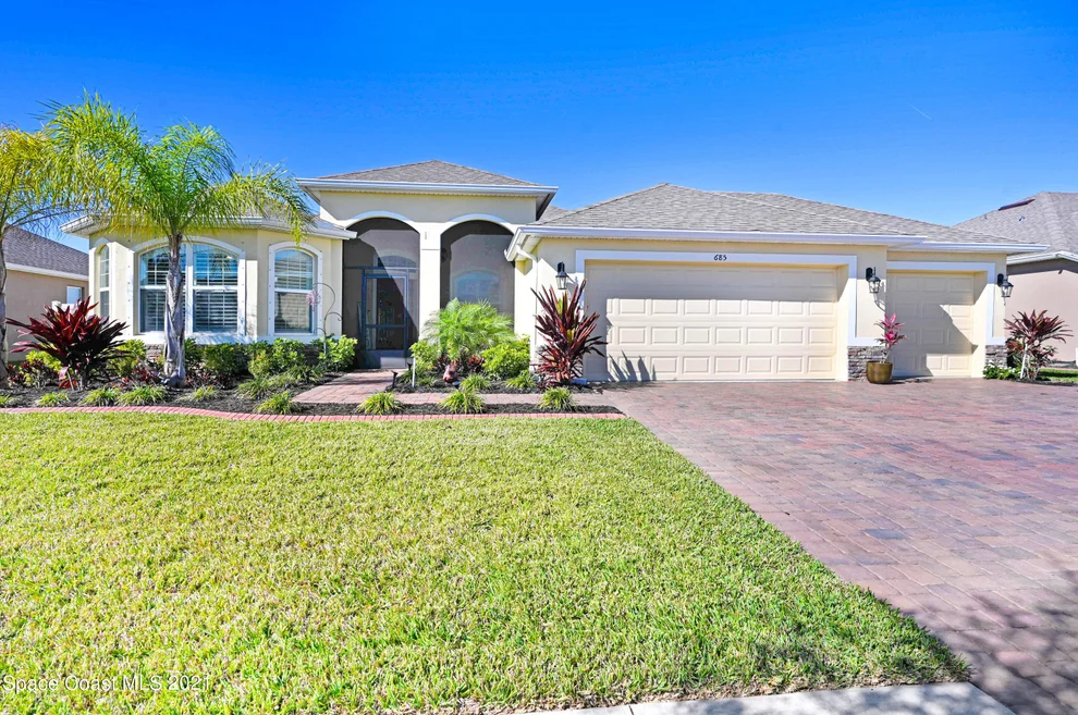 Unit for sale at 685 Stonebriar Drive, Palm Bay, FL 32909