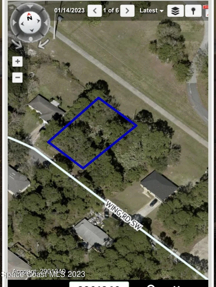 Unit for sale at 1091 Wing Road SW, Palm Bay, FL 32908