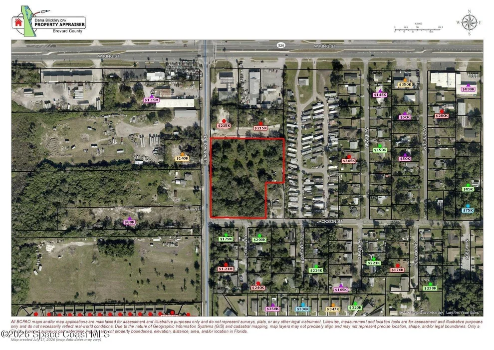 Unit for sale at 00000 Clearlake Road, Rockledge, FL 32955