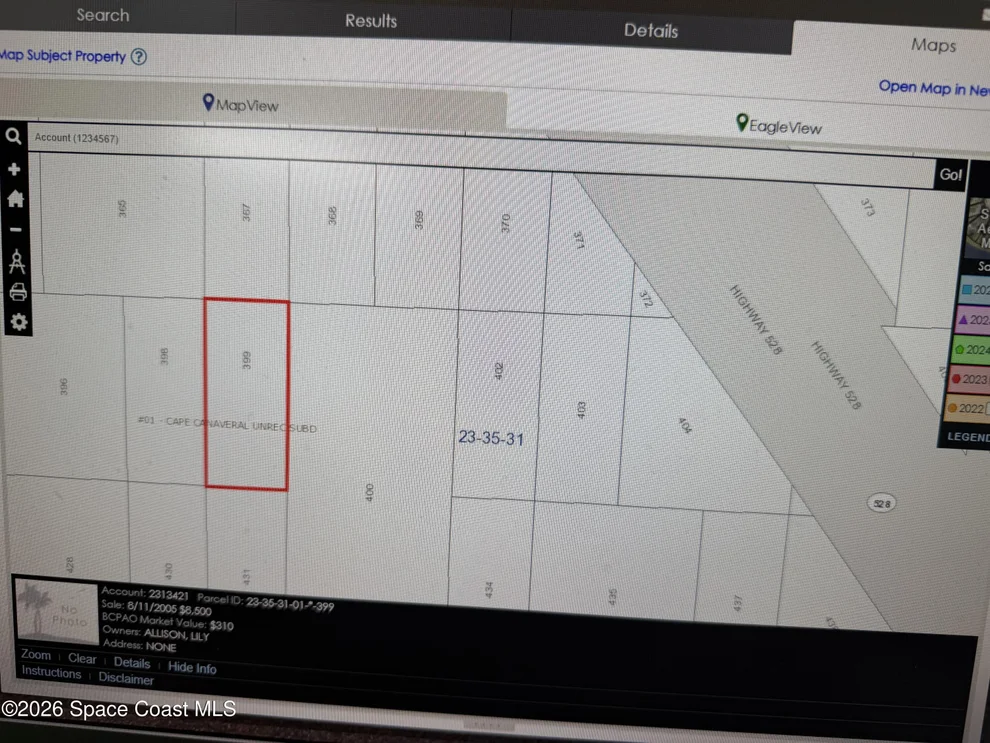 Unit for sale at 0 No Name, Cocoa, FL 32926