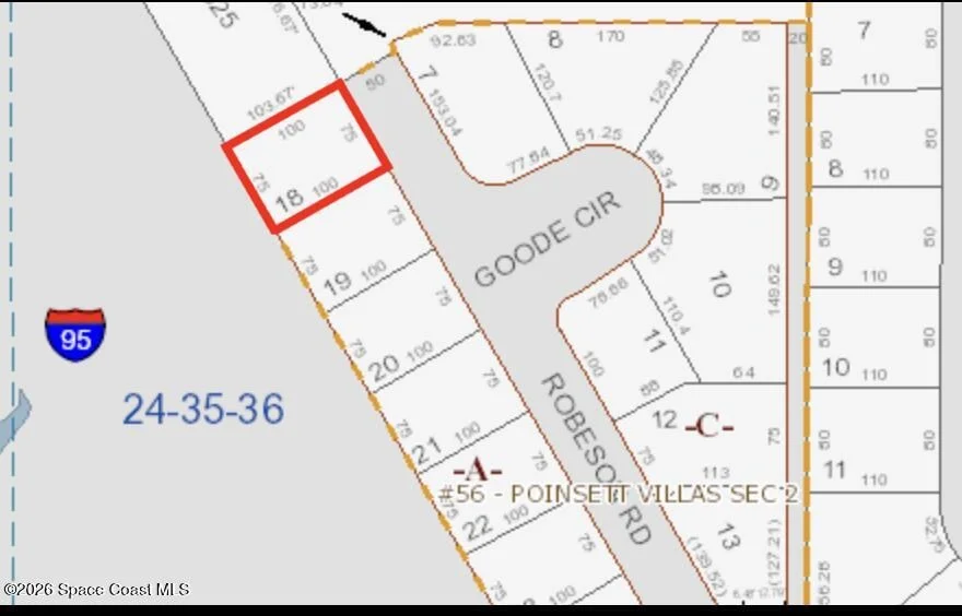 Unit for sale at 0 Robeson (Lot 18) Road, Cocoa, FL 32926