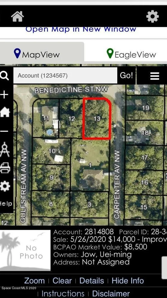 Unit for sale at 0 Unknown, Palm Bay, FL 32907