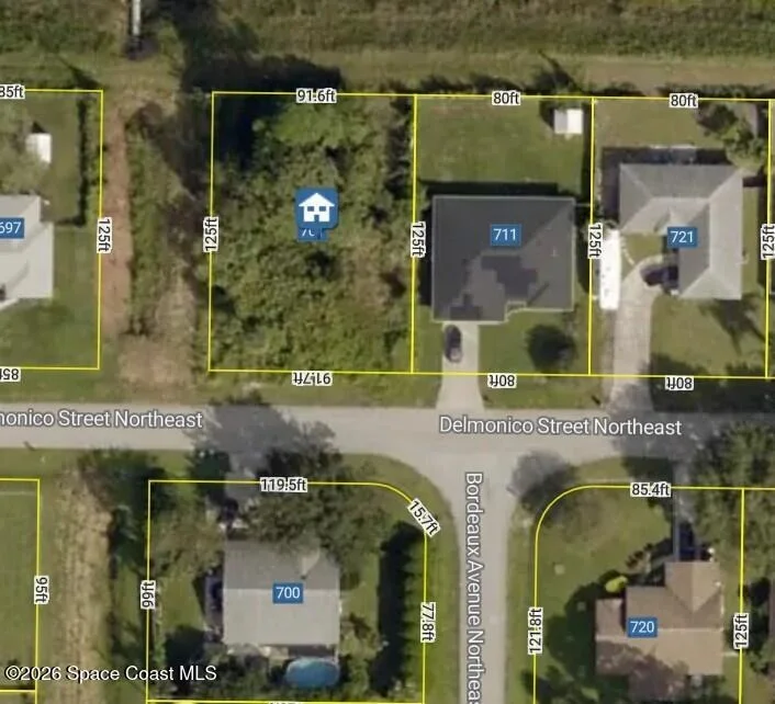 Unit for sale at 701 Delmonico Street NE, Palm Bay, FL 32907