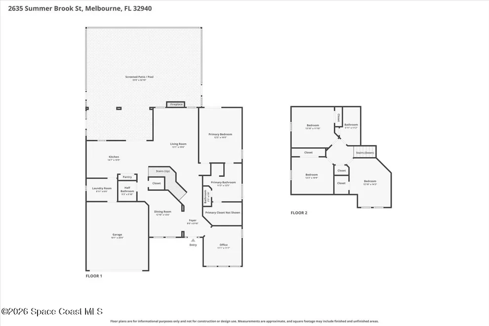 Unit for sale at 2635 Summer Brook Street, Melbourne, FL 32940