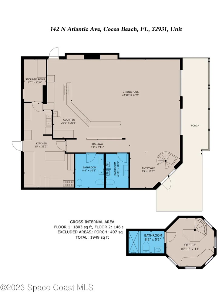 Unit for sale at 142 N Atlantic Avenue, Cocoa Beach, FL 32931