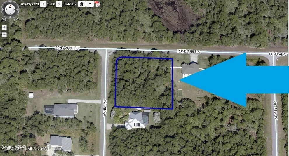 Unit for sale at 00000 SE Corner Of Pond Apple Street Street, Grant, FL 32949