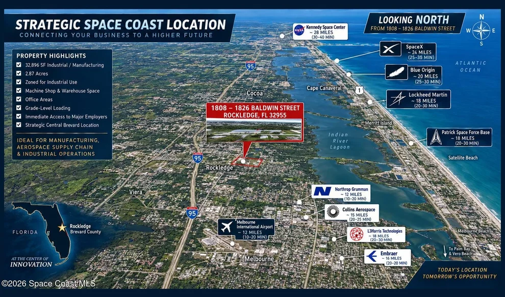 Unit for sale at 1808 Baldwin Street, Rockledge, FL 32955