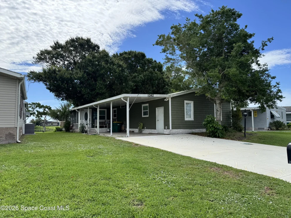 Unit for sale at 1262 Waterway Drive, Barefoot Bay, FL 32976