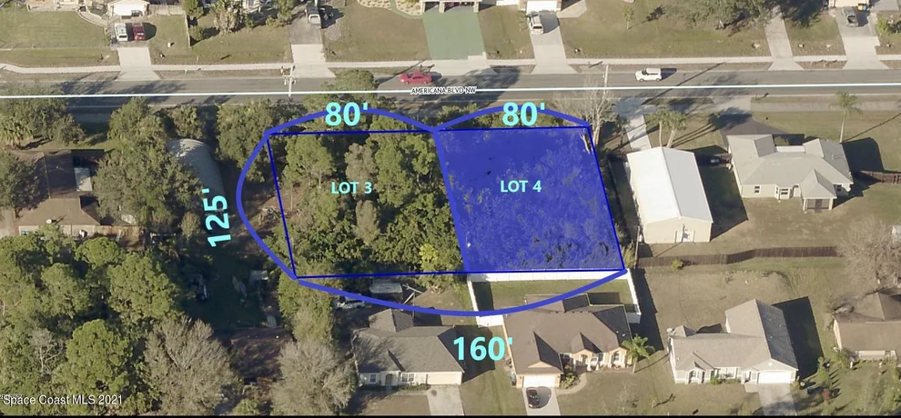 Unit for sale at 282 Americana Boulevard NW, Palm Bay, FL 32907