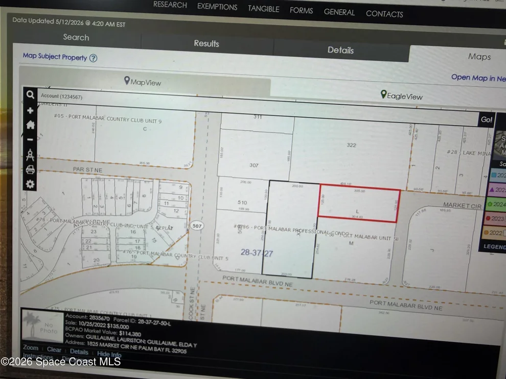 Unit for sale at 1825 Market NE, Palm Bay, FL 32905