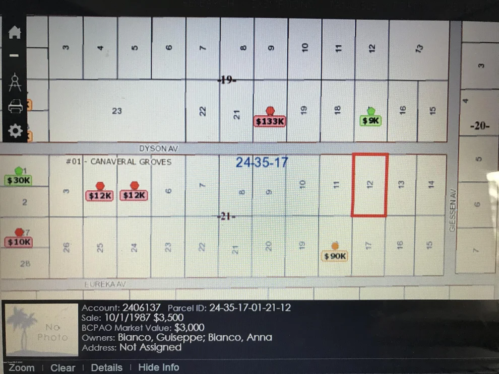 Unit for sale at 000 Unknown, Cocoa, FL 32926