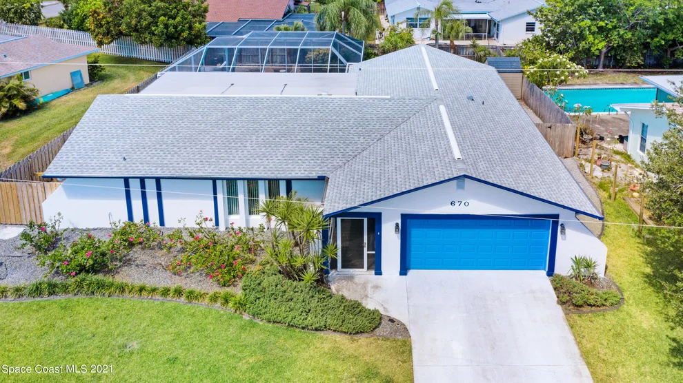 Unit for sale at 670 Caiman Street, Satellite Beach, FL 32937