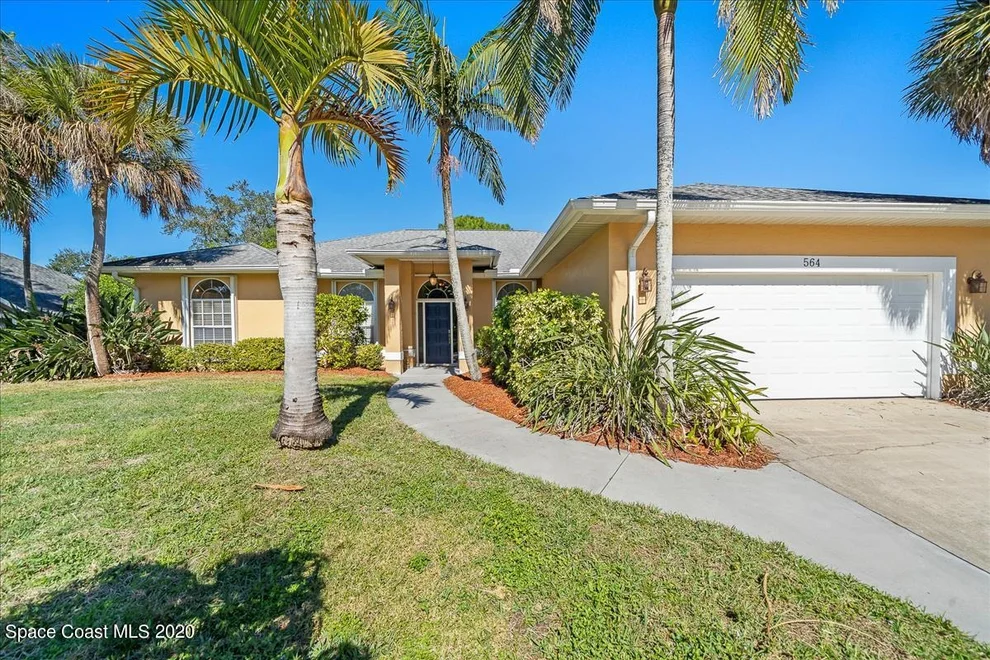 Unit for sale at 564 Hidden Hollow Drive, Merritt Island, FL 32952
