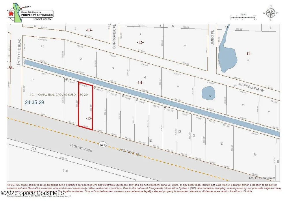 Unit for sale at 0 W Highway 520, Cocoa, FL 32926