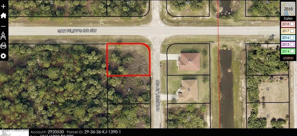 Unit for sale at 2991 Cambria Avenue SW, Palm Bay, FL 32908