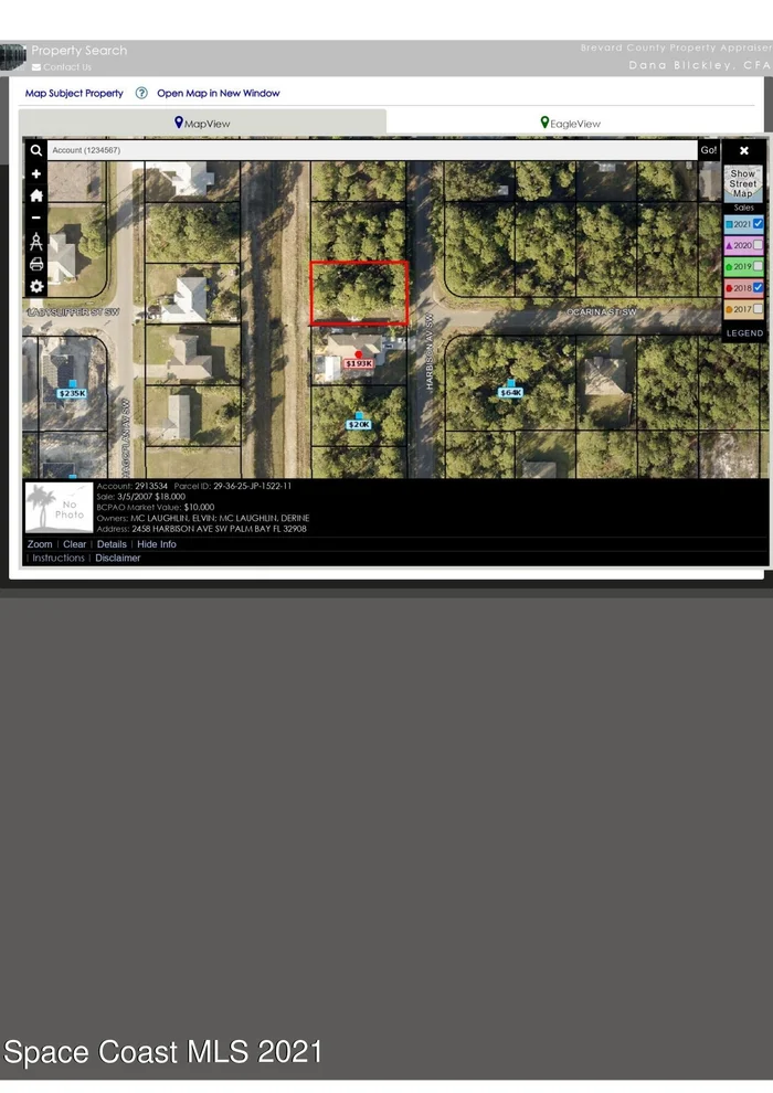 Unit for sale at 2458 Harbison Avenue SW, Palm Bay, FL 32908