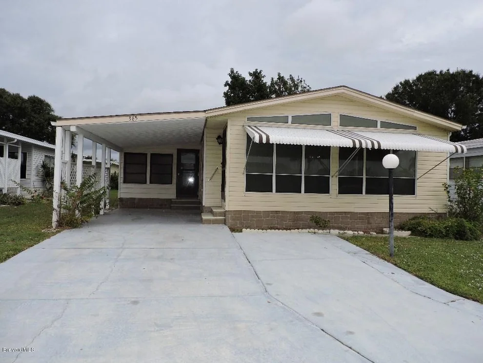 Unit for sale at 365 Marlin Circle, Barefoot Bay, FL 32976