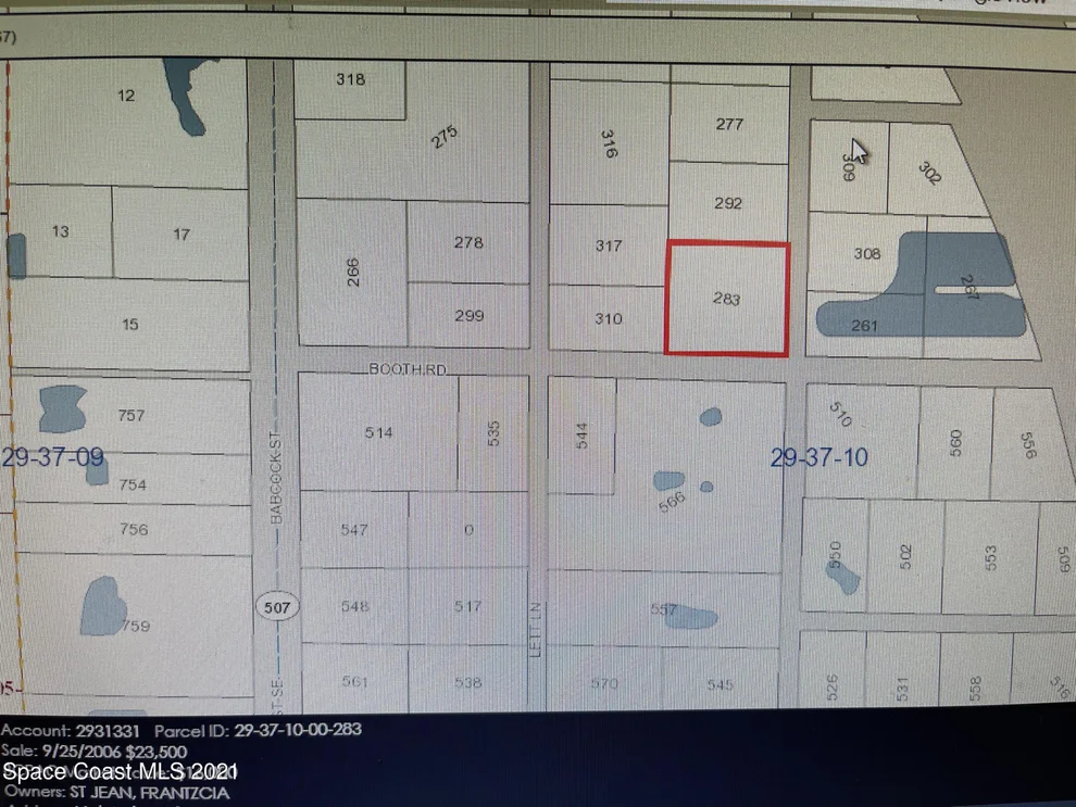 Unit for sale at 0 Booth Road, Malabar, FL 32950