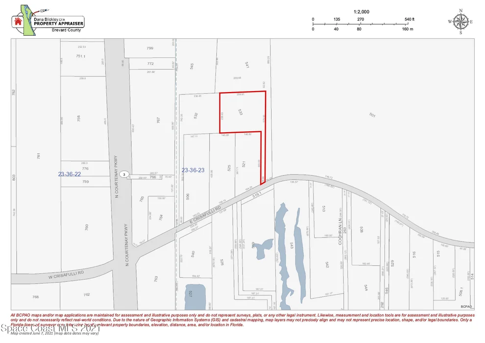 Unit for sale at 0 E Crisafulli Road, Merritt Island, FL 32953
