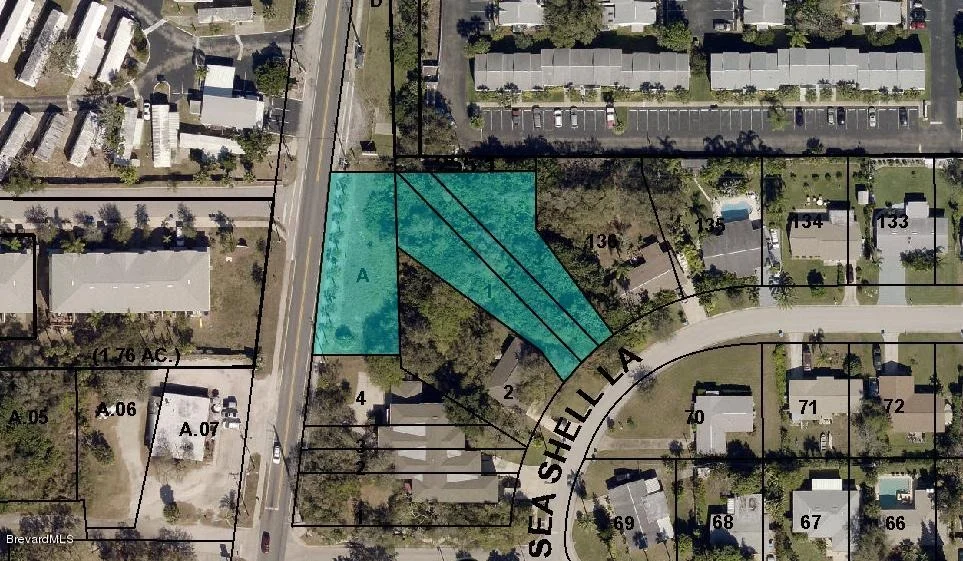 Unit for sale at 8811-8815 Seashell Lane, Cape Canaveral, FL 32920