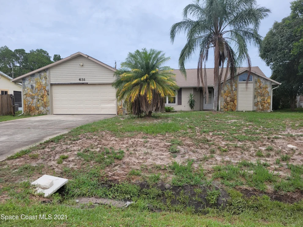 Unit for sale at 631 Furth Road NW, Palm Bay, FL 32907