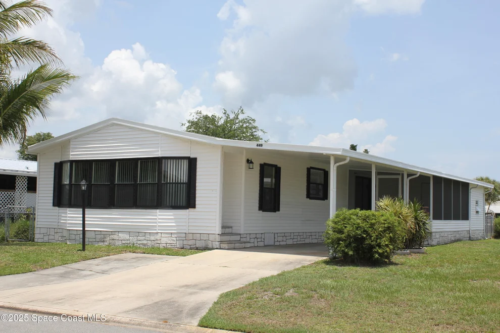 Unit for sale at 449 Dolphin Circle, Barefoot Bay, FL 32976