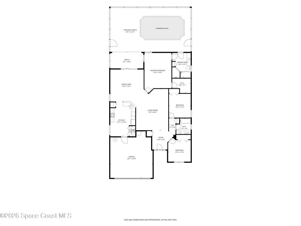 Unit for sale at 969 Tavernier Circle NE, Palm Bay, FL 32905