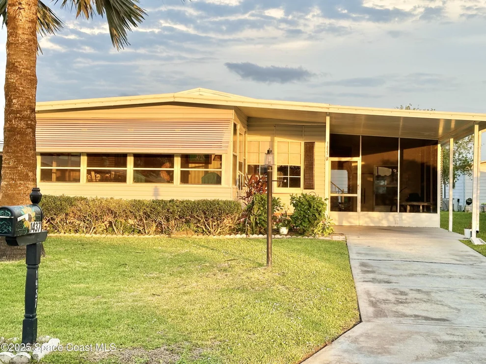 Unit for sale at 1437 Barefoot Circle, Barefoot Bay, FL 32976