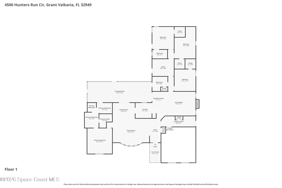 Unit for sale at 4500 Hunters Run Circle, Grant, FL 32949