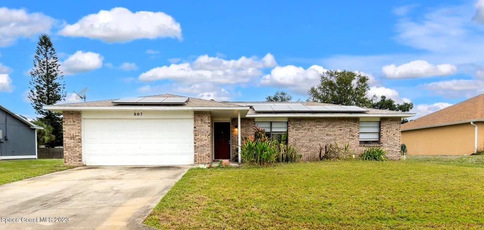 Unit for sale at 807 Beacon Street NW, Palm Bay, FL 32907
