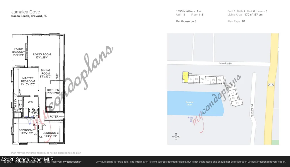 Unit for sale at 1595 N Atlantic Avenue, Cocoa Beach, FL 32931
