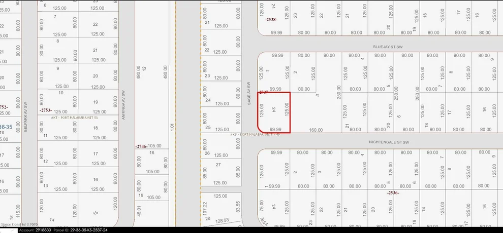 Unit for sale at 895 Nightingale Street SW, Palm Bay, FL 32908