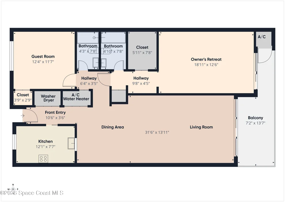 Unit for sale at 1305 S Atlantic Avenue, Cocoa Beach, FL 32931