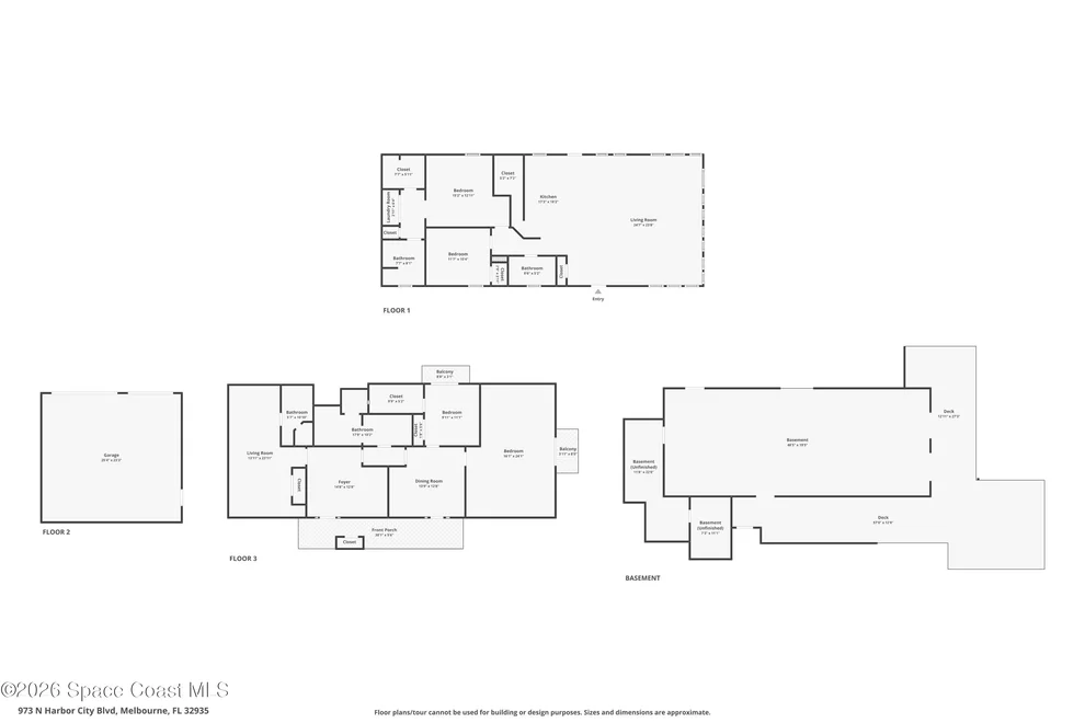 Unit for sale at 973 N Harbor City Boulevard, Melbourne, FL 32935