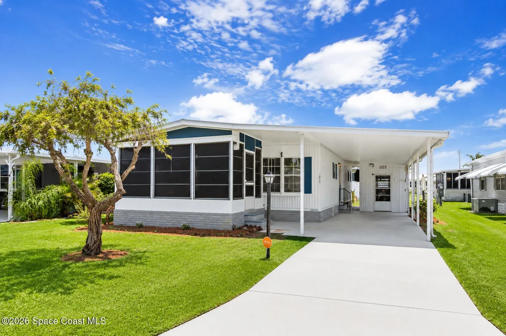 Unit for sale at 1005 Thrush Circle, Barefoot Bay, FL 32976