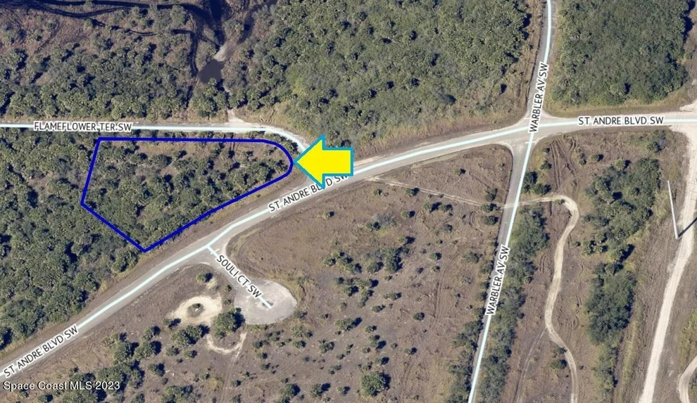 Unit for sale at 1461 Corner Lot On St Andre Boulevard SW, Palm Bay, FL 32908