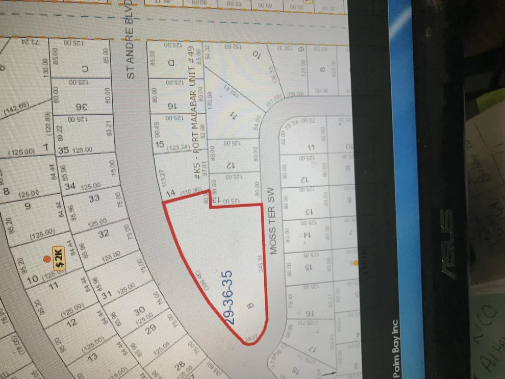 Unit for sale at 0 St.Andre/Moss Terr, Palm Bay, FL 32908