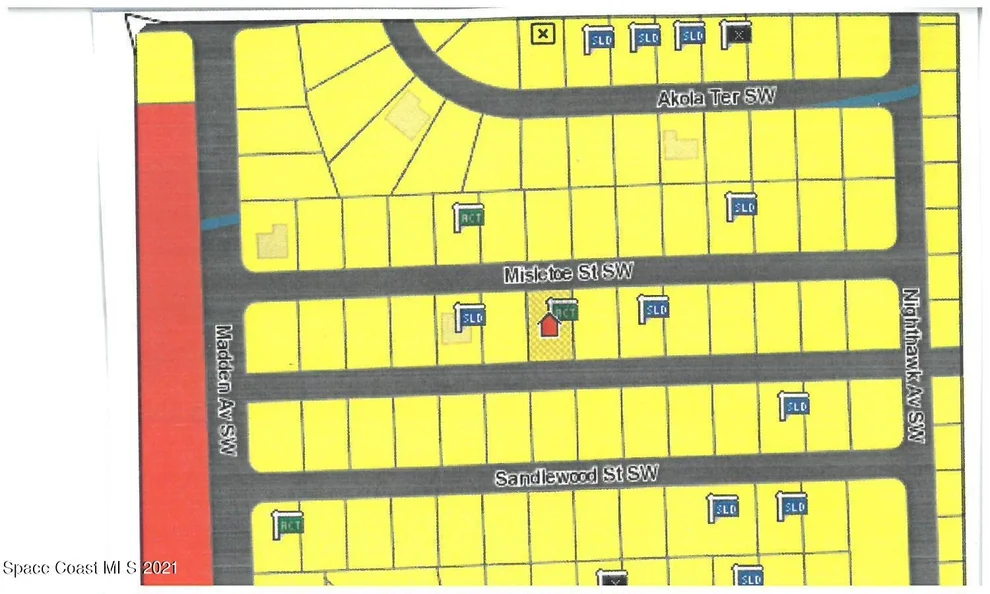 Unit for sale at 708 Mistletoe Street, Palm Bay, FL 32908
