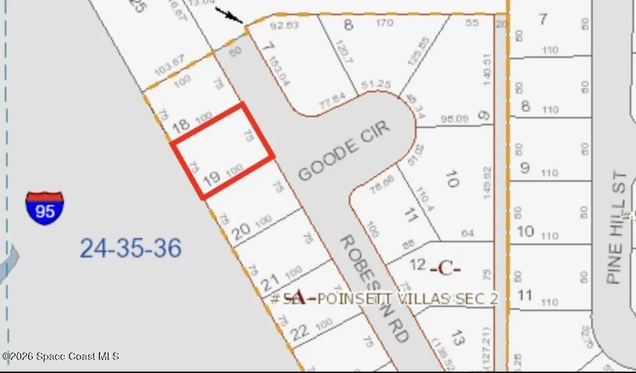 Unit for sale at 0 Robeson (Lot 19) Road, Cocoa, FL 32926