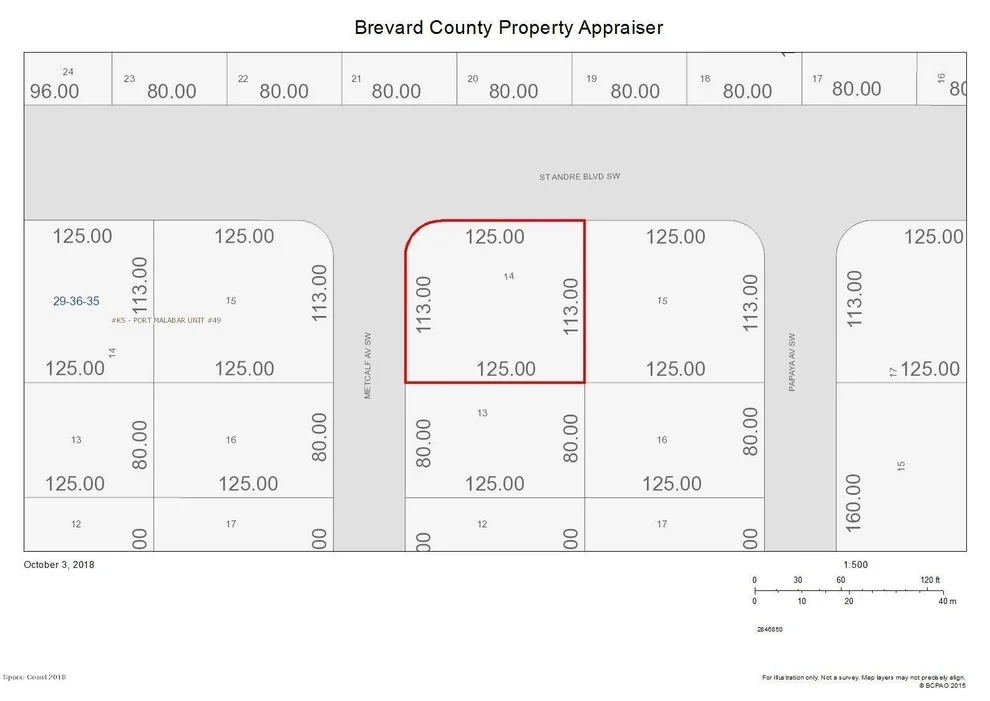 Unit for sale at 0 St. Andre Street, Palm Bay, FL 32908