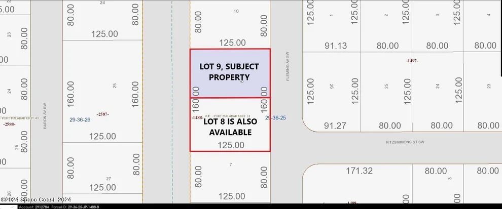 Unit for sale at 2418 Fleming Avenue SW, Palm Bay, FL 32908