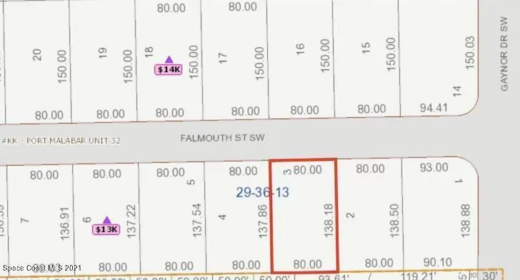 Unit for sale at 518 SW Falmouth Street SW, Palm Bay, FL 32908