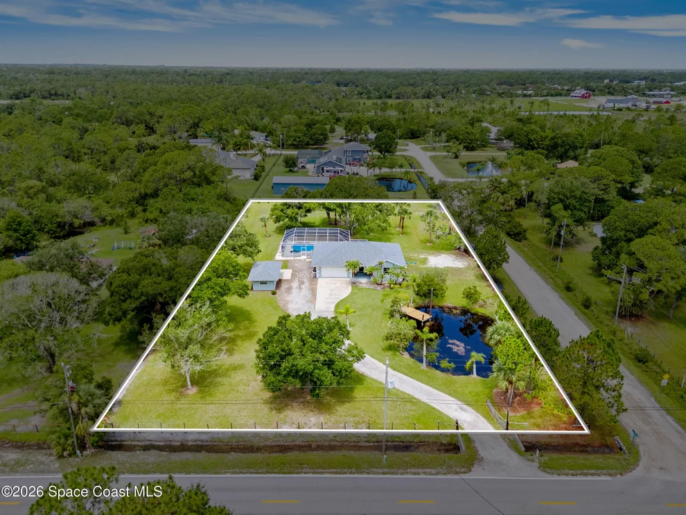 Unit for sale at 3480 Weber Road, Malabar, FL 32950